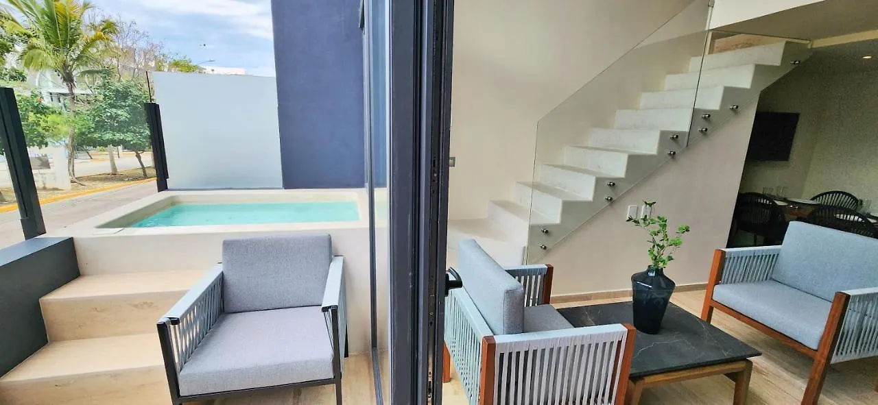 Ceren Luxury Apartments At Fifth Avenue By Spot Rentals Playa del Carmen Mexico